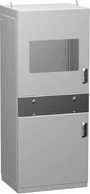 Hammond IPC1686ST Modular PC Enclosure wiith Solid Door - 1600 x 800 x 600 - Steel/Beige