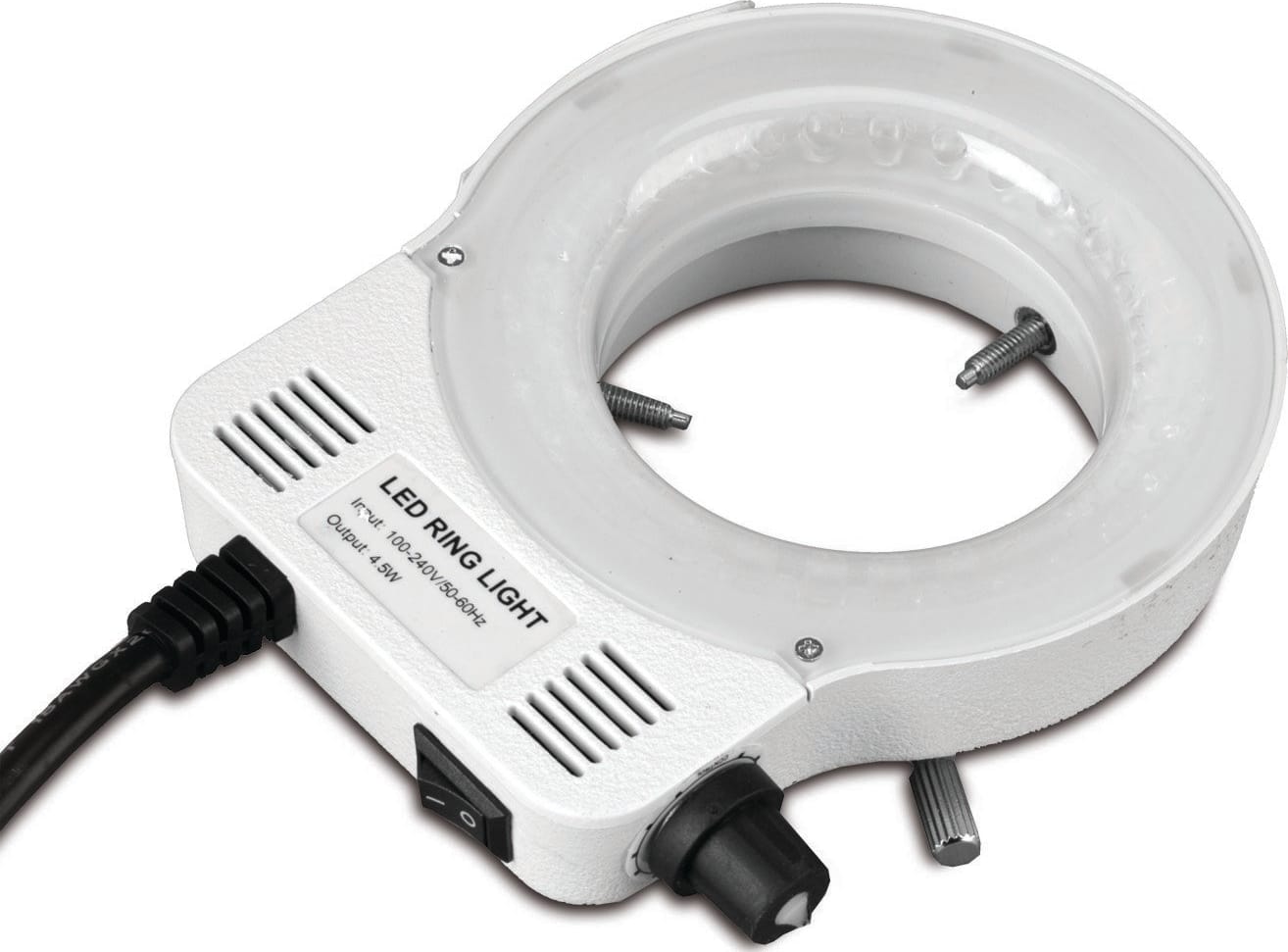 Scienscope IL-LED-E2D - Compact Defused Led Adjustable Ring Light