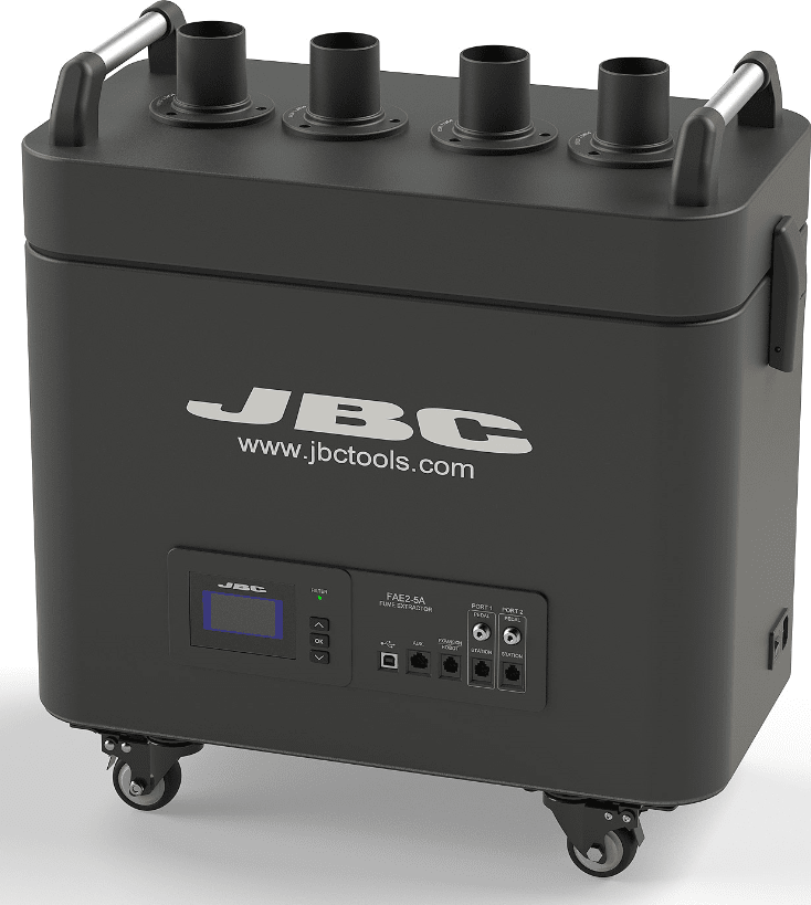 JBC FAE2-5B - Fume Extractor for Two Workstations (Hoses/Nozzles Sold Separately)