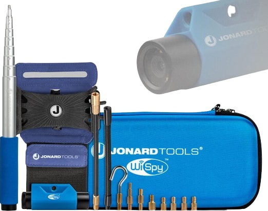 Jonard Tools CF-200 - WiSpy Multipurpose Wireless Inspection Camera & Cable Pulling Tool