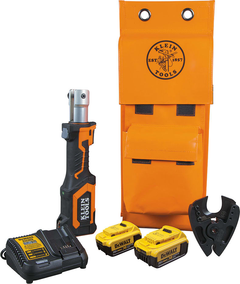 Klein Tools BAT207T34H Battery-Operated Cutter, Cu/Al, 4 Ah
