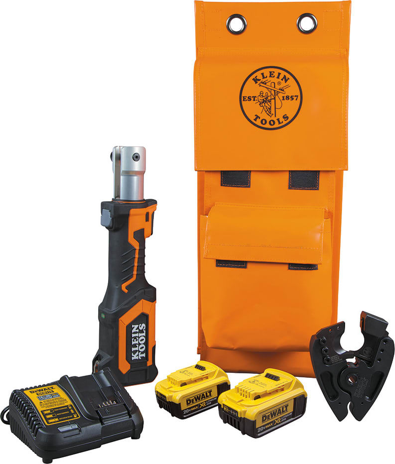 Klein Tools BAT207T44H Battery-Operated Cutter, ACSR, 4 Ah
