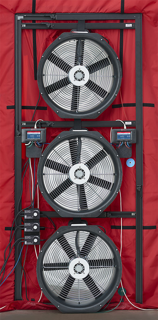 Minneapolis Blower Doors BD3-KIT-030 Model 3, Three Fan System
