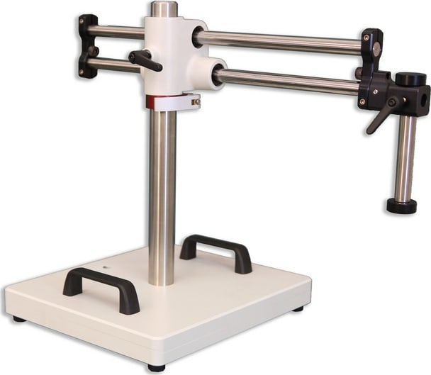 Meiji Techno BAS-2 - Heavy Duty Dual Boom Stand with 20mm Dropdown for EM Series