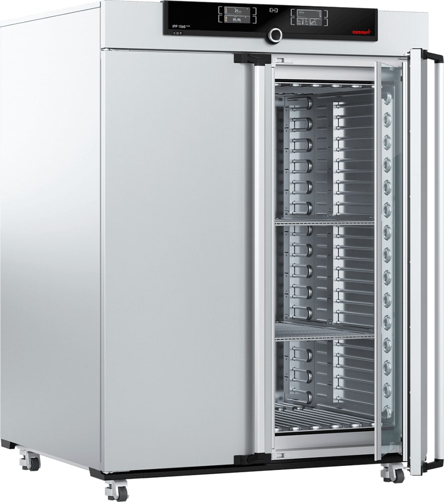 Memmert IPP 1060eco Plus - Peltier-cooled Incubator with TwinDISPLAY (115V 50/60 Hz), 1060L