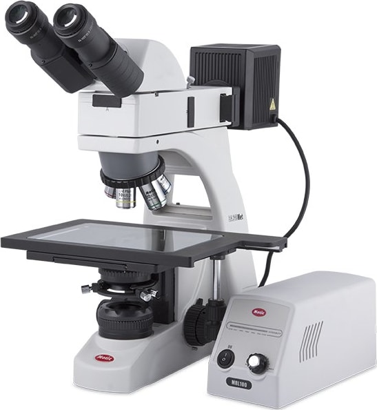 Motic BA310MET-T Binocular 6x4 Compound Microscopes - Type (Microscopes): Compound, Body Style: Binocular, Illumination Type: Halogen