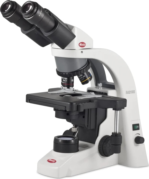 Motic BA210E - Binocular Microscope with LED Illumination, Without 100X Objective