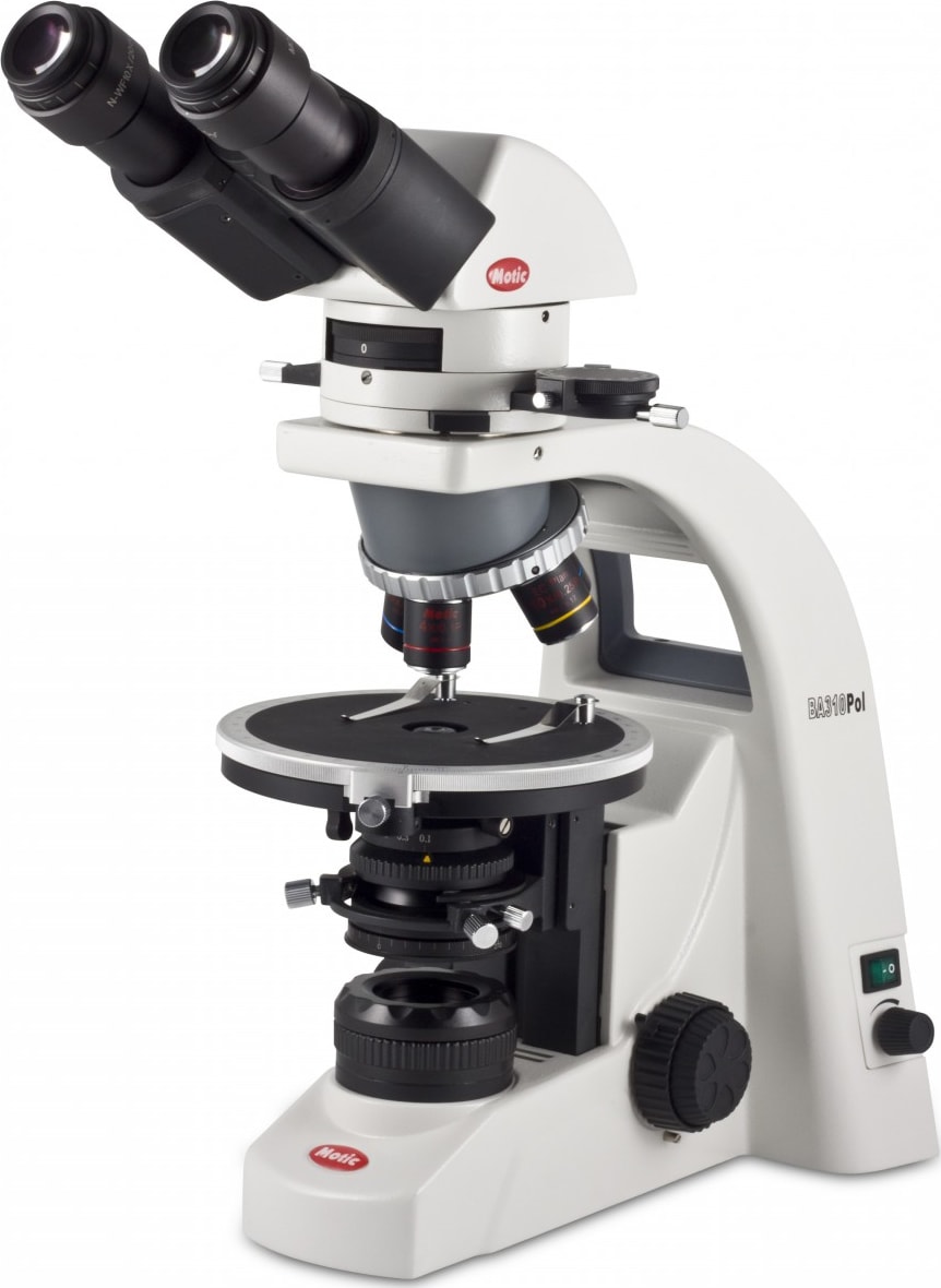 Motic BA310POL BINO EP - Advanced Polarization Binocular Microscope with Epi-Illuminator