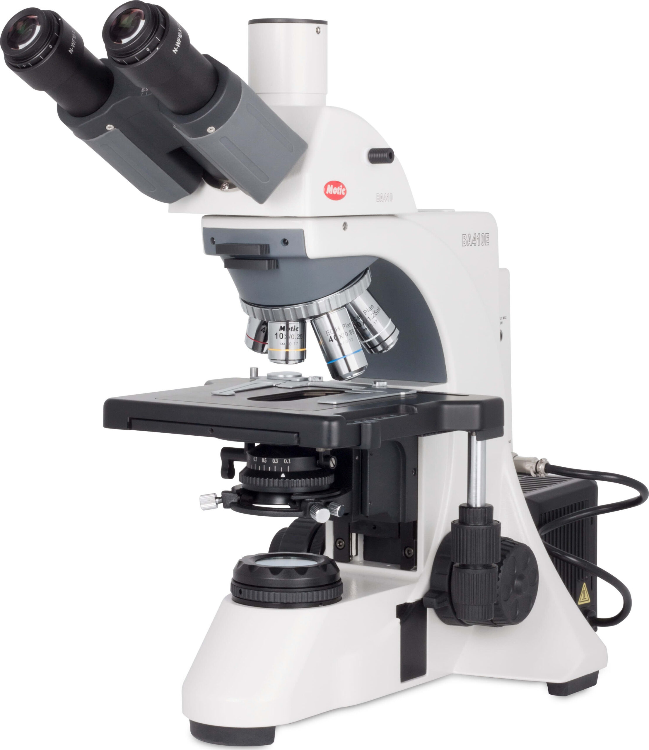 Motic BA410E – Trinocular Sextuple Microscope with LED Illumination