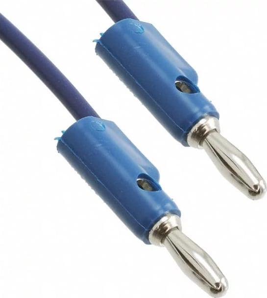 Pomona B-8-6 - Stack-Up Banana Plug Patch Cord, 8', Blue