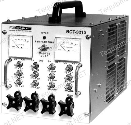 SBS BCT-3000 24 & 48 vdc Resistive Load Bank (w/ AC Fans)
