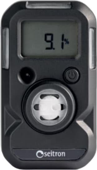 Seitron be safe SG H2S - Single Gas Personal Gas Detector, H2S Sensor, 0 - 100ppm