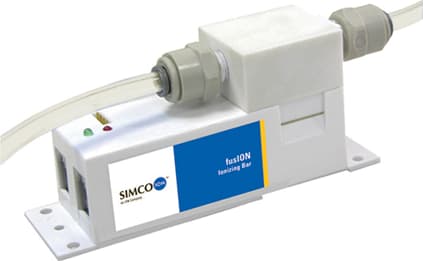 Simco-Ion fusION In-Line Localized Ionizer, Tungsten (W) Emitters, 24 VDC, 0.075A
