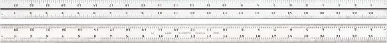 Starrett B824-4 - Blade Only for 8 Large Combination Squares (24 inch)