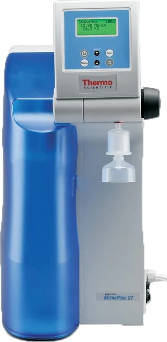 Thermo Scientific Barnstead MicroPure UV Ultrapure Water Purification System with UV-photo-oxidation, 100/240V 50/60 Hz