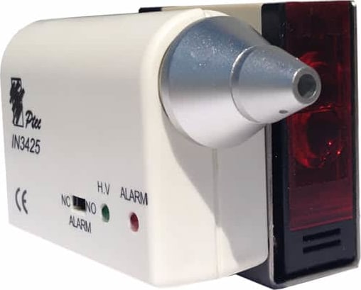 Transforming Technologies IN3425PE - Ptec Ionizing Air Nozzle, (n0010 Nozzle Included) w/Photo Electric Eye