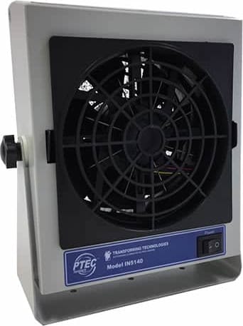 Transforming Technologies IN5140 - Ptec Bench Top Ionizer, Recessed Controls