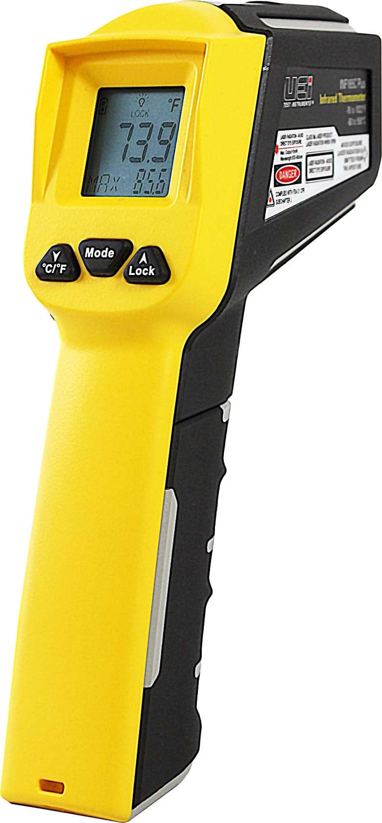 UEi INF165C - 12:1 IR Thermometer With 8-Point Circular Laser