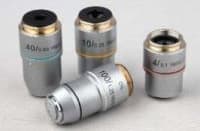 Unico B6-2204 100X Oil Semi-Plan Objective, N.A. 1.25, Retractable Front Lens