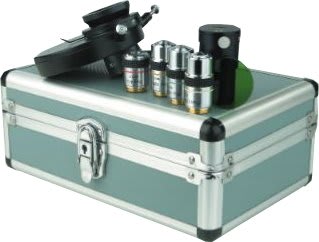 Unico IP730-8030 Phase Set w/ Plan Phase 10X-40X-100X Objectives, Turret Condenser with 0 Position