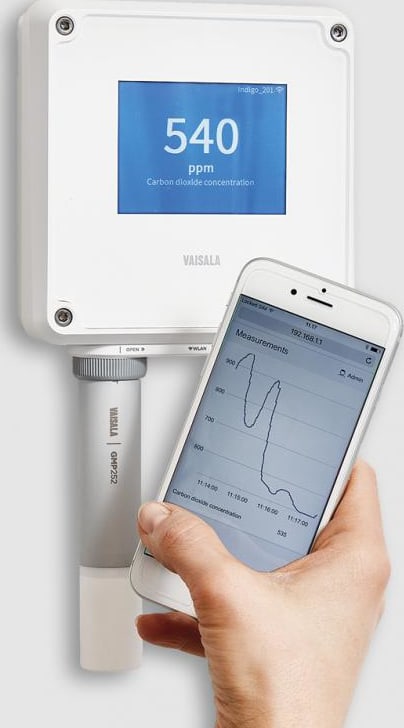 Vaisala Indigo 201 Analog Output Transmitter for use with Vaisala Indigo protocol specific probes